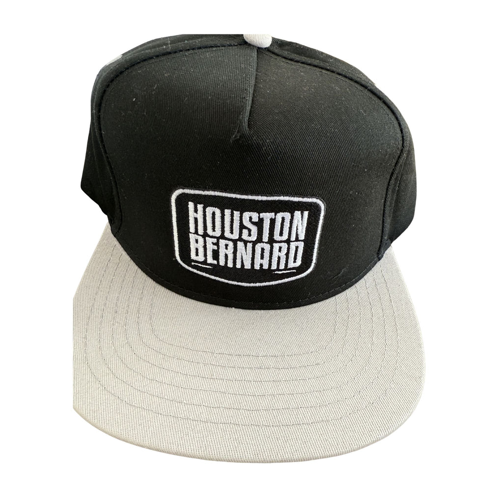Black Flat Brim Hat